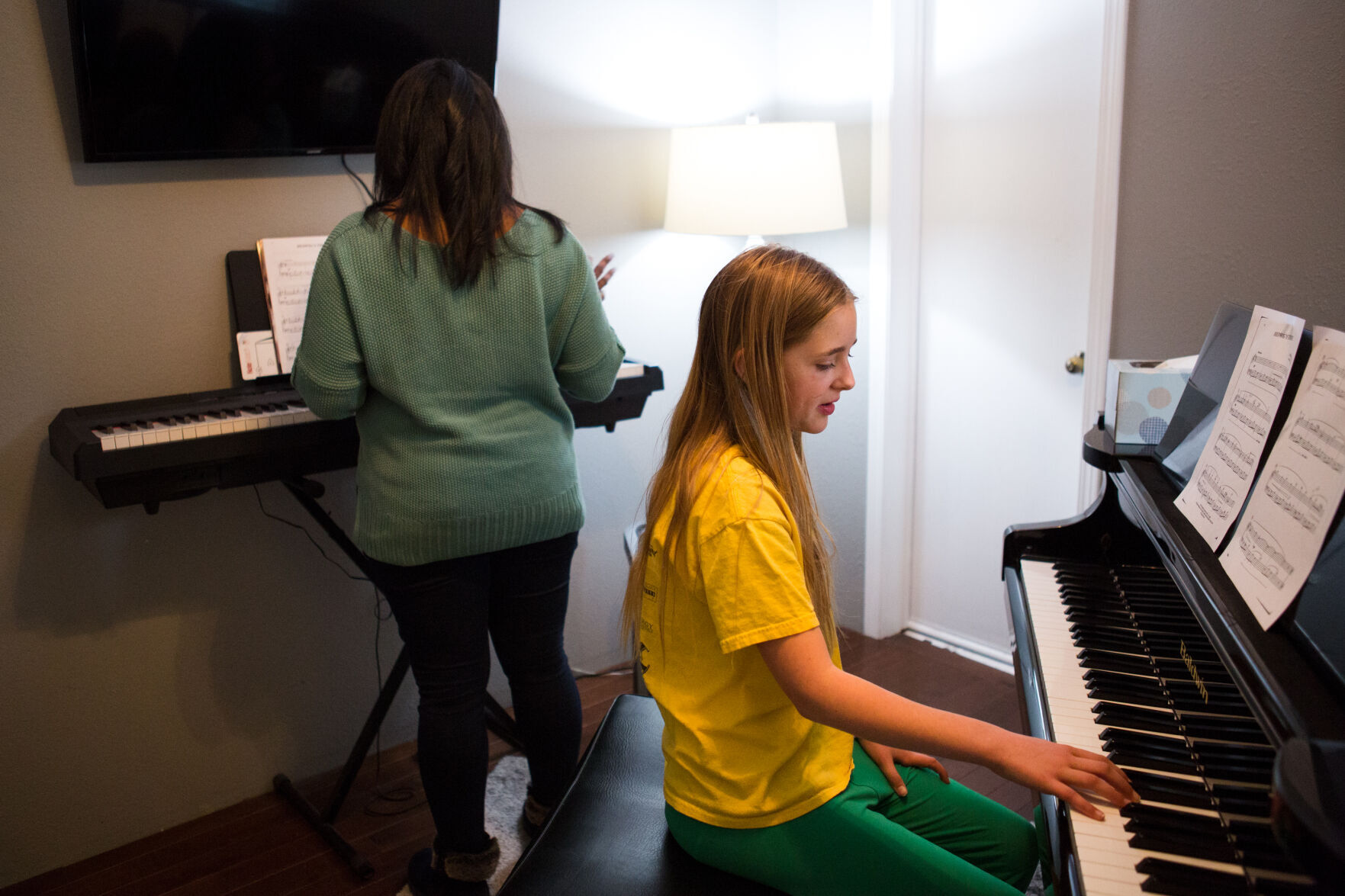 Local piano teacher shares music passion with youth